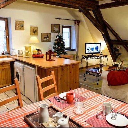 Gite "Le Klevner" A Riquewihr Exteriör bild